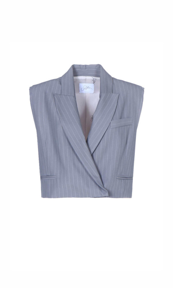 PINSTRIPE FANTASY VEST