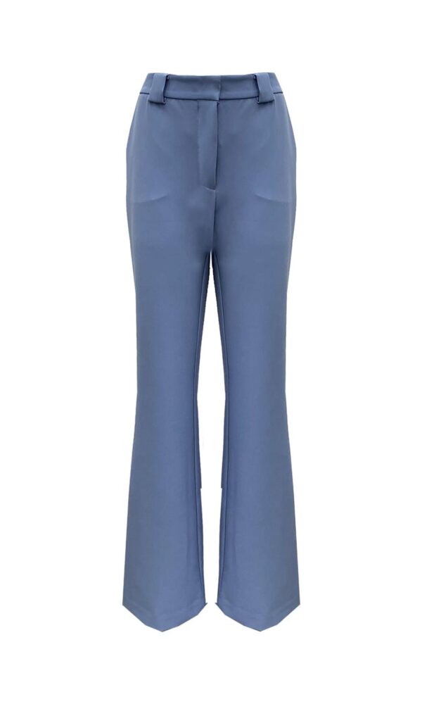 PALAZZO TROUSERS IN BIELASTIC FABRIC