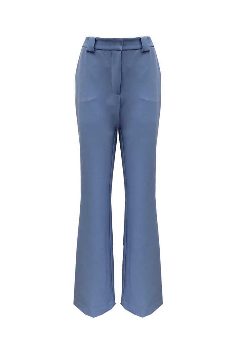 PALAZZO TROUSERS IN BIELASTIC FABRIC