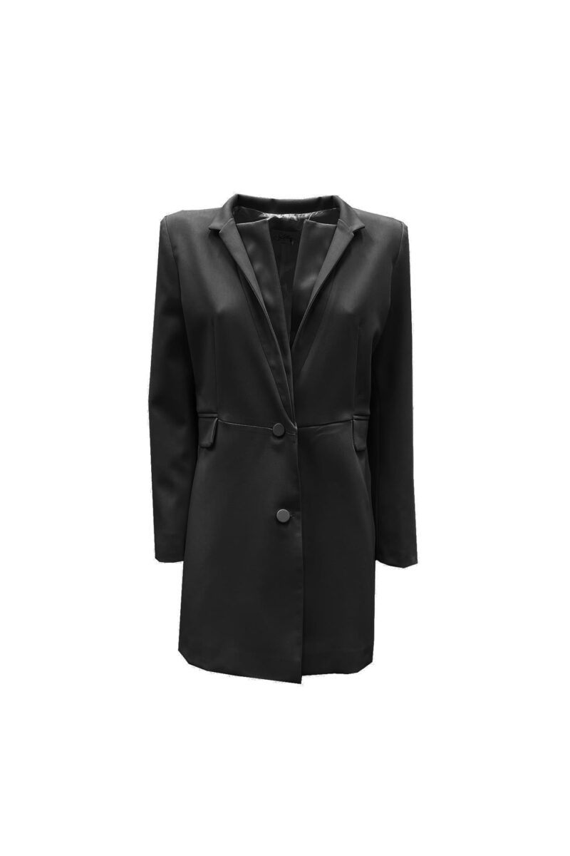 DOUBLE COLLAR LONG JACKET