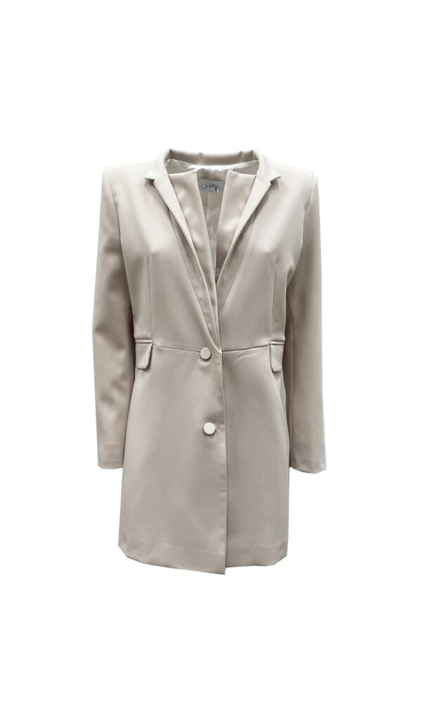 DOUBLE COLLAR LONG JACKET