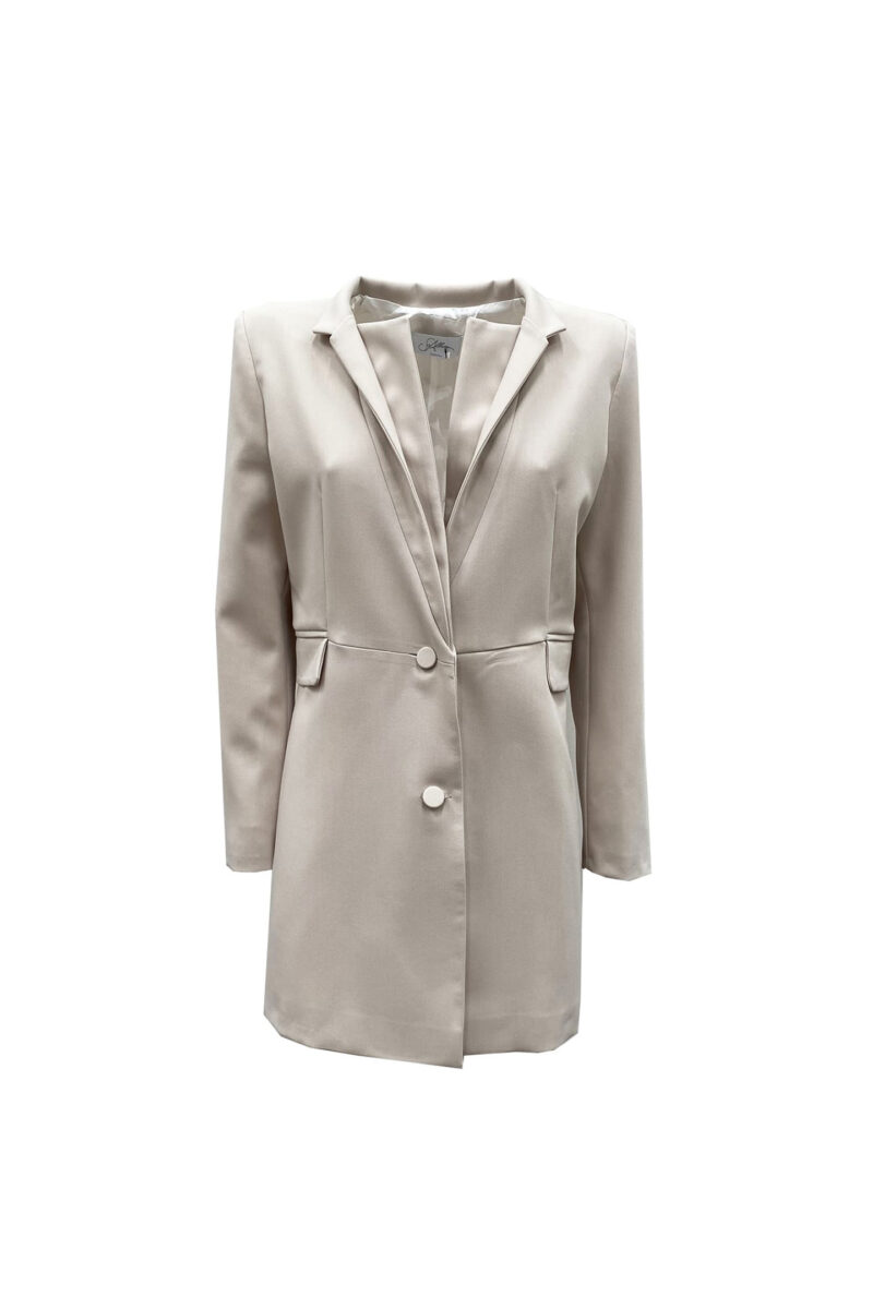 DOUBLE COLLAR LONG JACKET