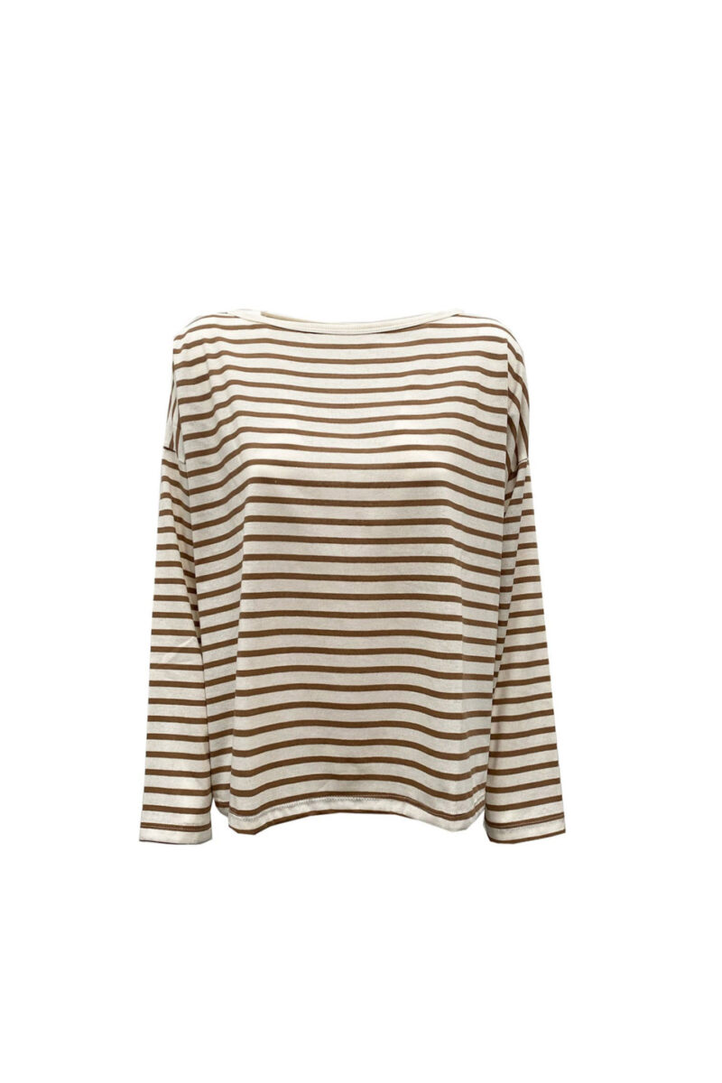 STRIPED BOXY T-SHIRT