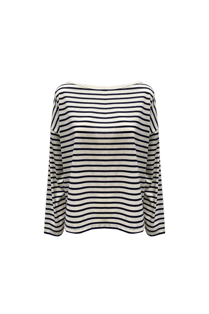 STRIPED BOXY T-SHIRT