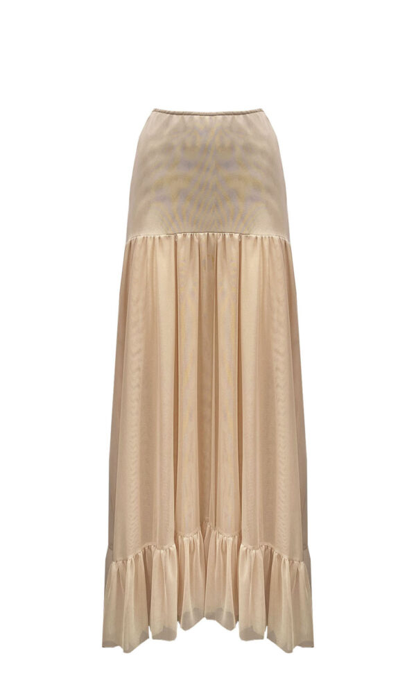 LONG TULLE SKIRT