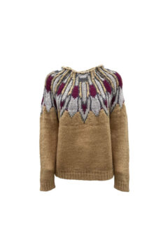 MOUNTAIN BOAT NECKLINE SWEATER