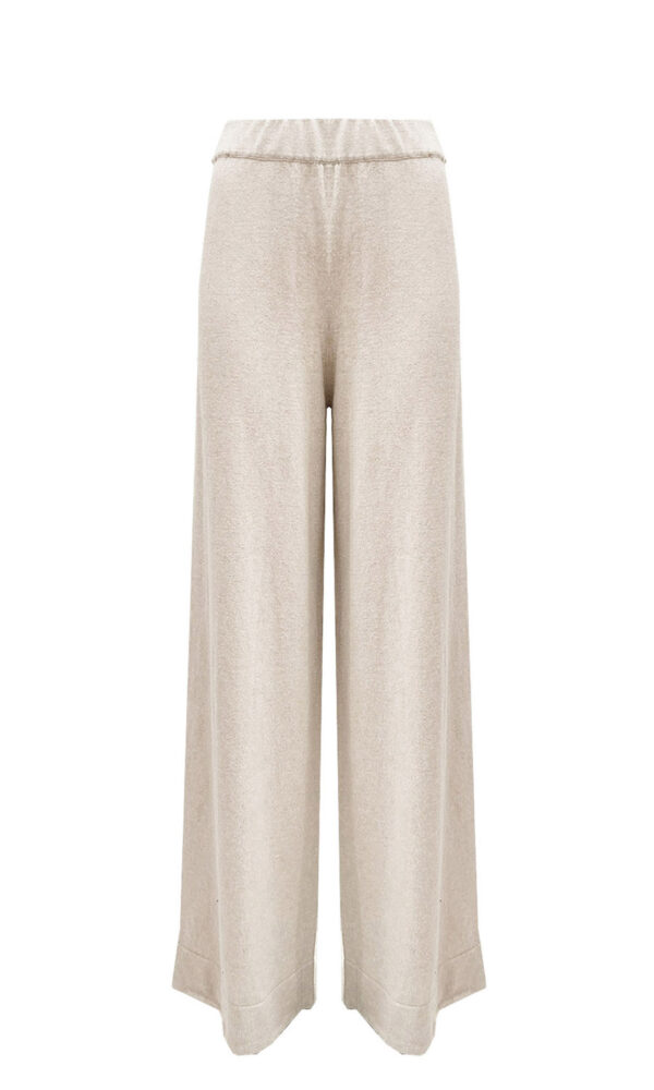 PALAZZO TROUSERS IN CASHMERE