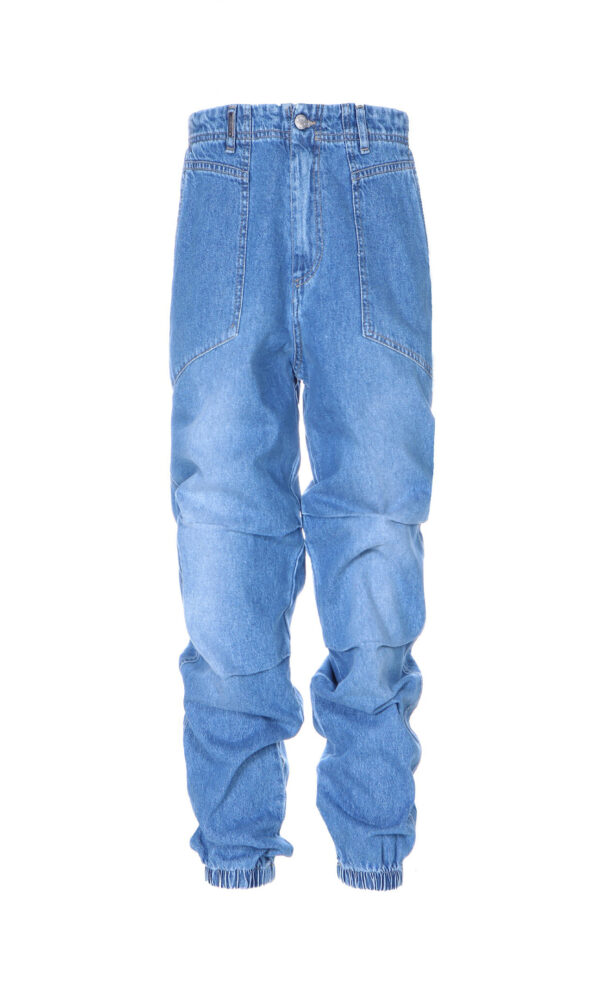 JOGGING TROUSERS IN DENIM