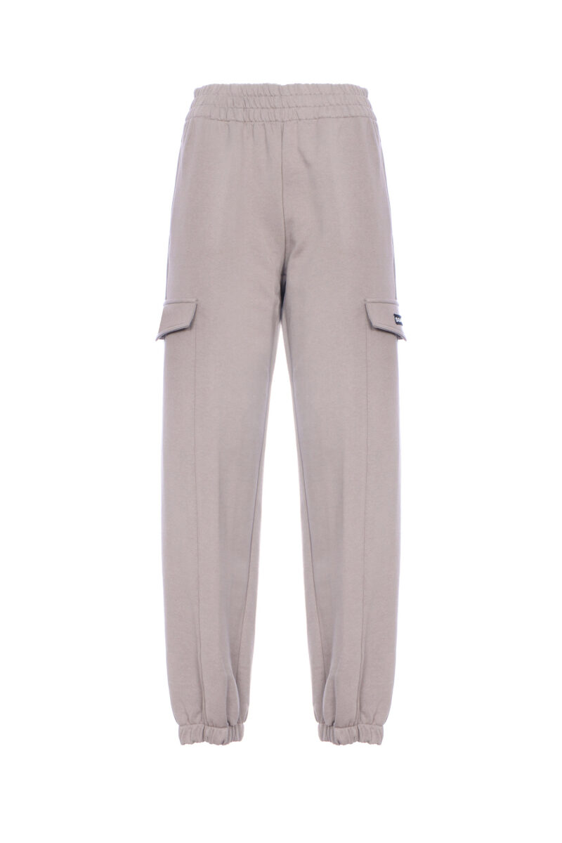 PANTALONE IN FELPA CON TASCHE - immagine 3