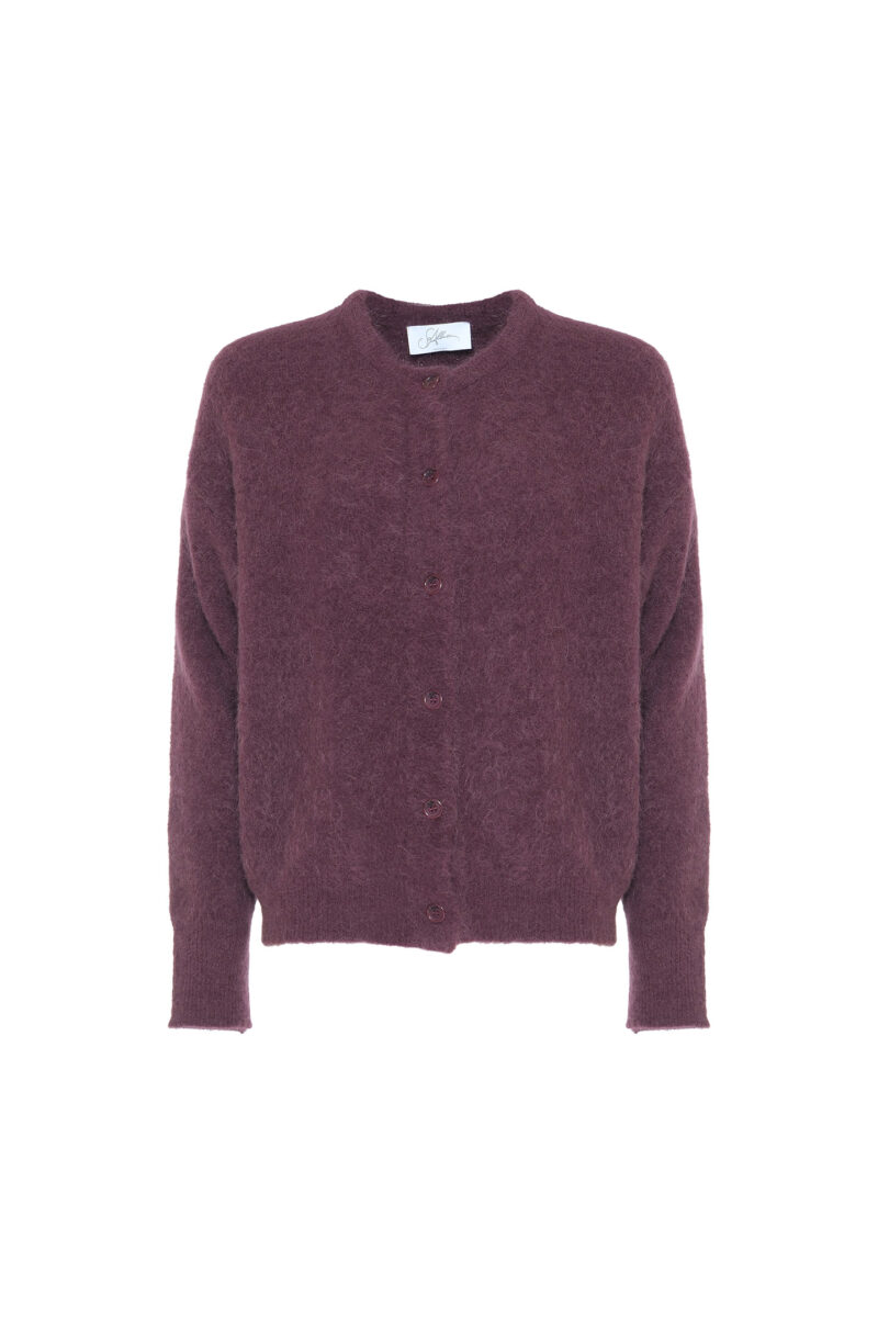 CARDIGAN IN MISTO ALPACA