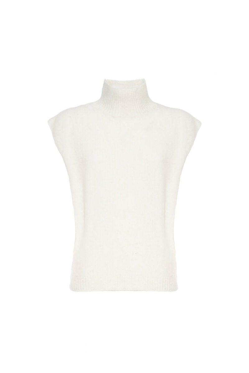 SLEEVELESS TURTLENECK VEST - Image 6
