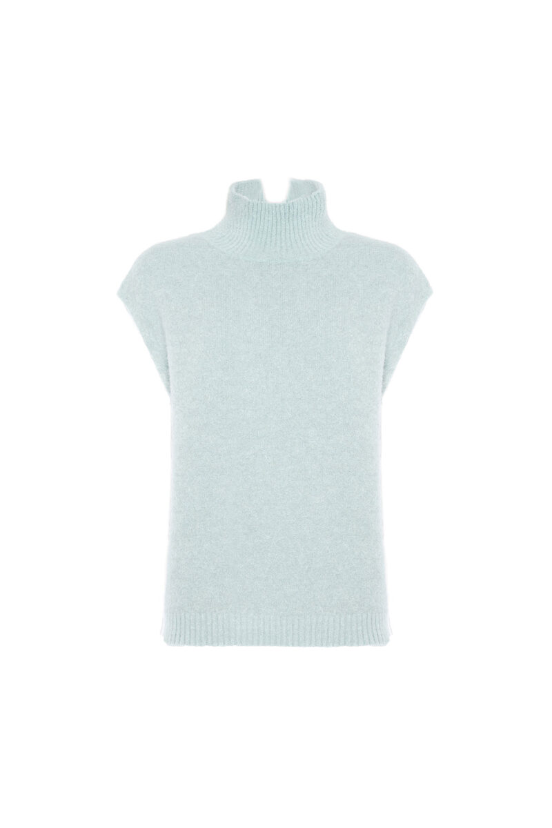 SLEEVELESS TURTLENECK VEST - Image 7