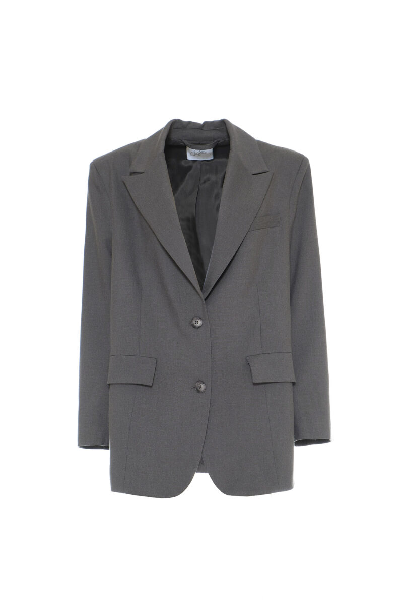 OVERSIZED JACKET WITH SASH - Image 3