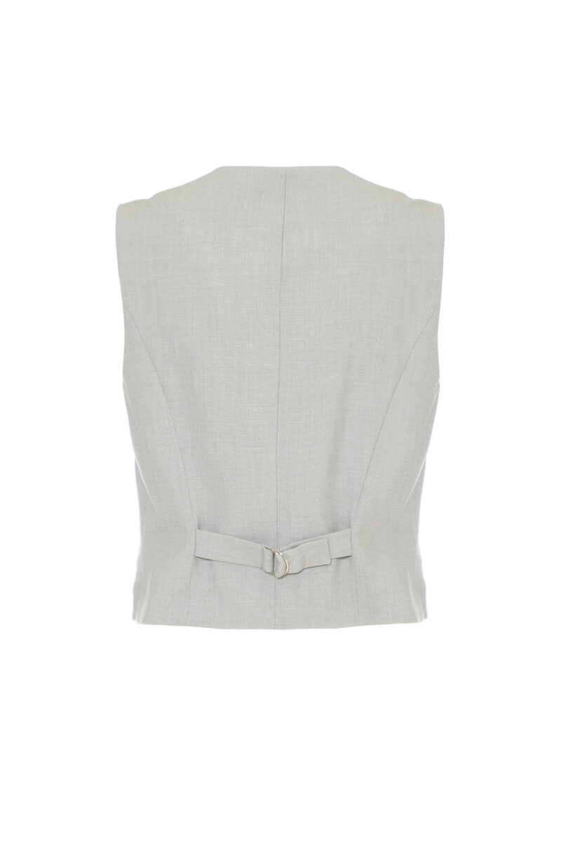 TAILORED BOY FABRIC WAISTCOAT - Image 5
