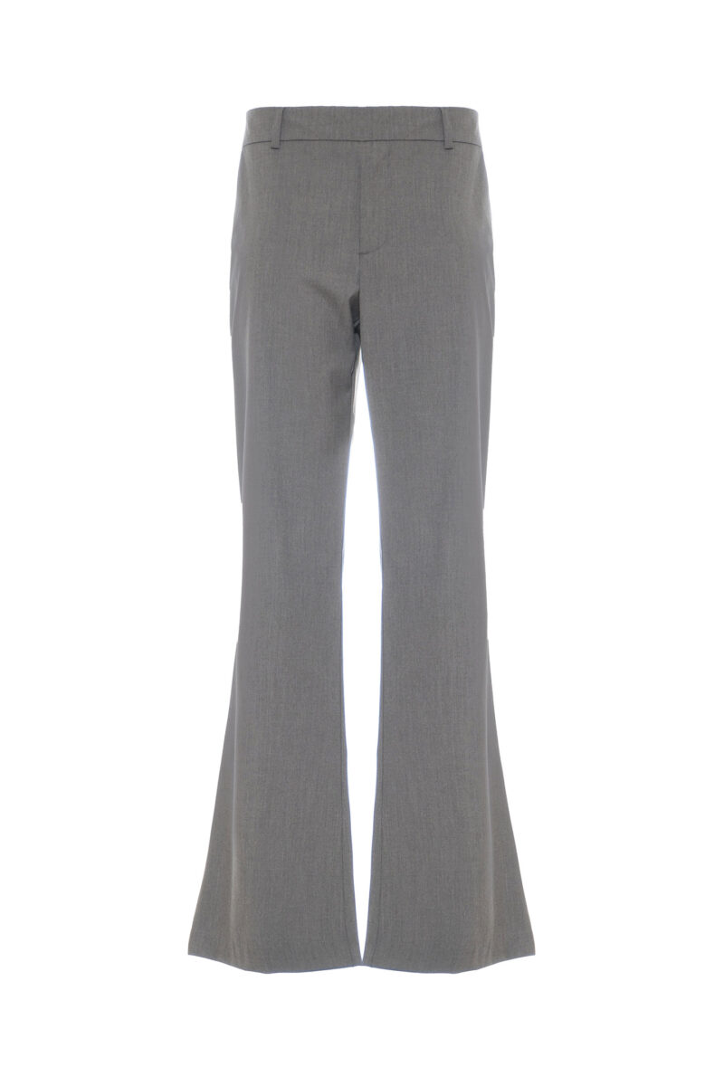 TAILORED FLARE TROUSERS IN WOOL BLEND