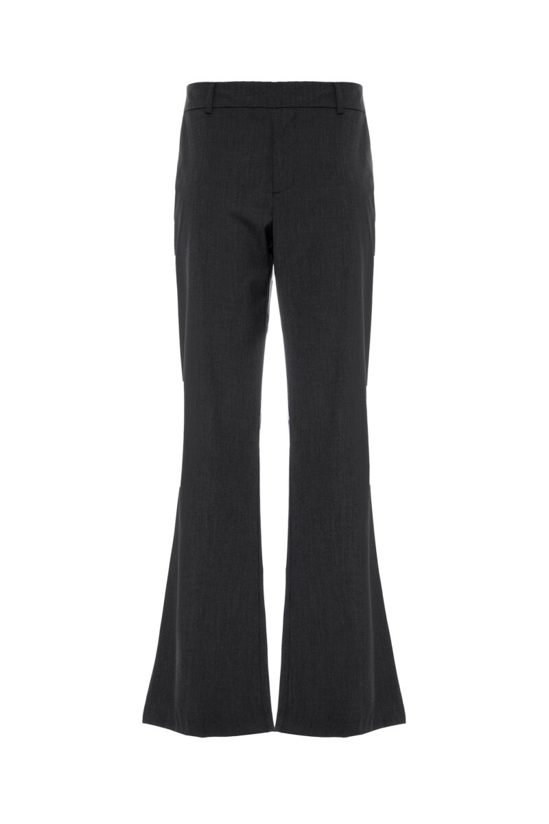 TAILORED FLARE TROUSERS IN WOOL BLEND - Image 7