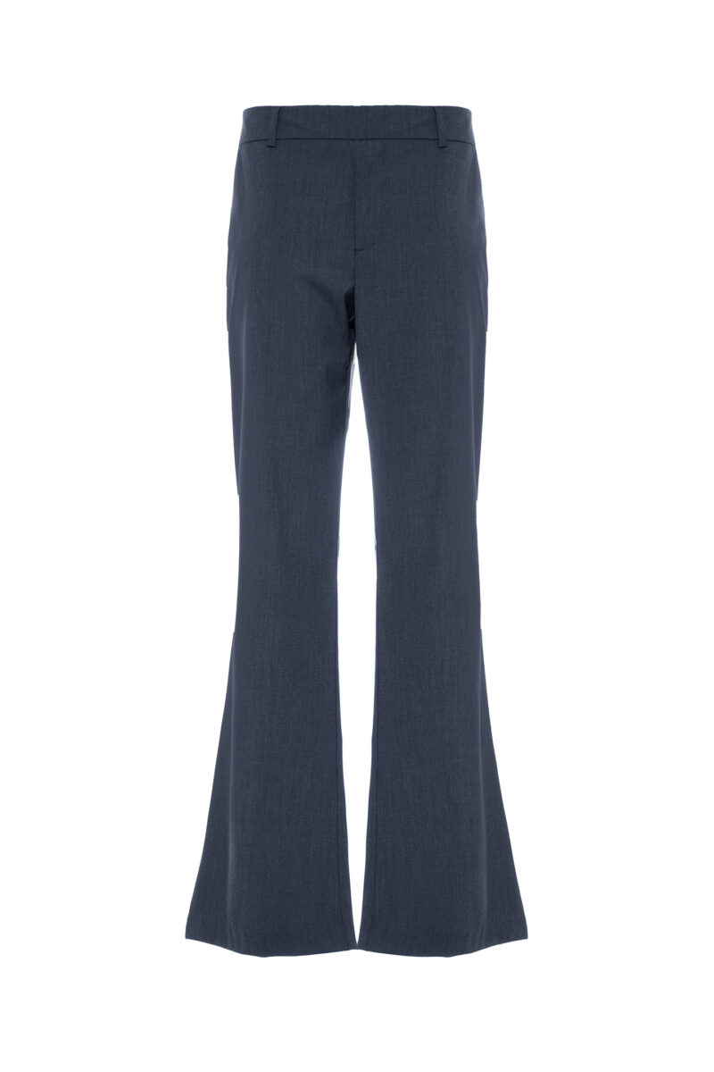 TAILORED FLARE TROUSERS IN WOOL BLEND - Image 8