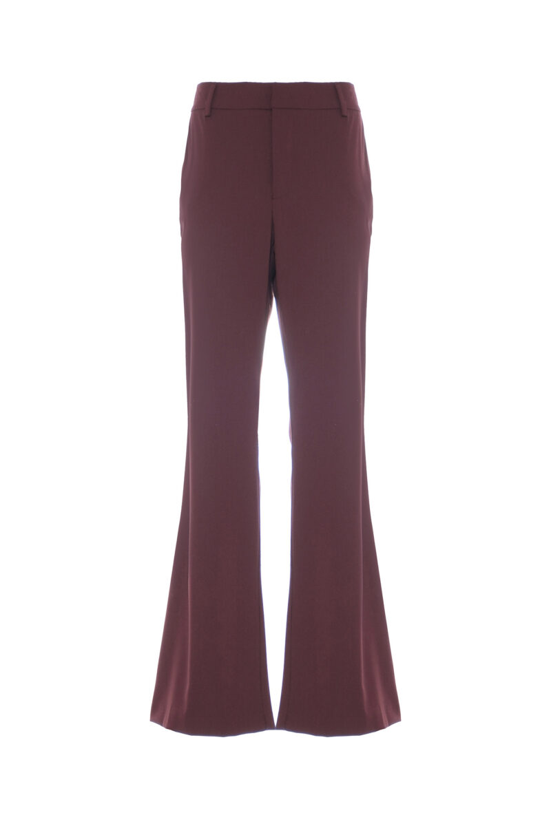 TAILORED FLARE TROUSERS IN WOOL BLEND - Image 6