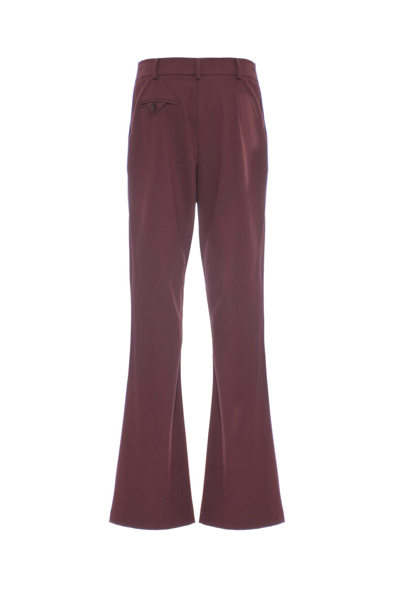 TAILORED FLARE TROUSERS IN WOOL BLEND - Image 5