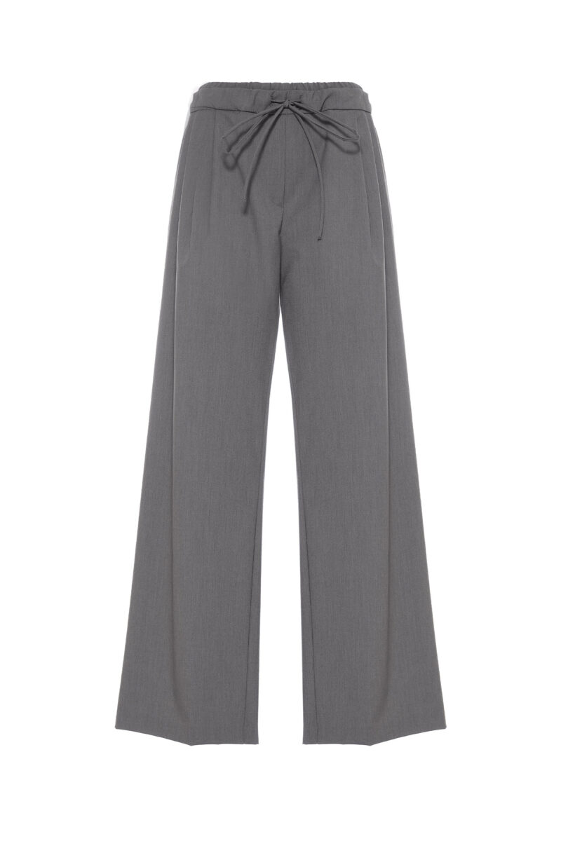 PANTALONI CON COULISSE MISTO LANA - immagine 8