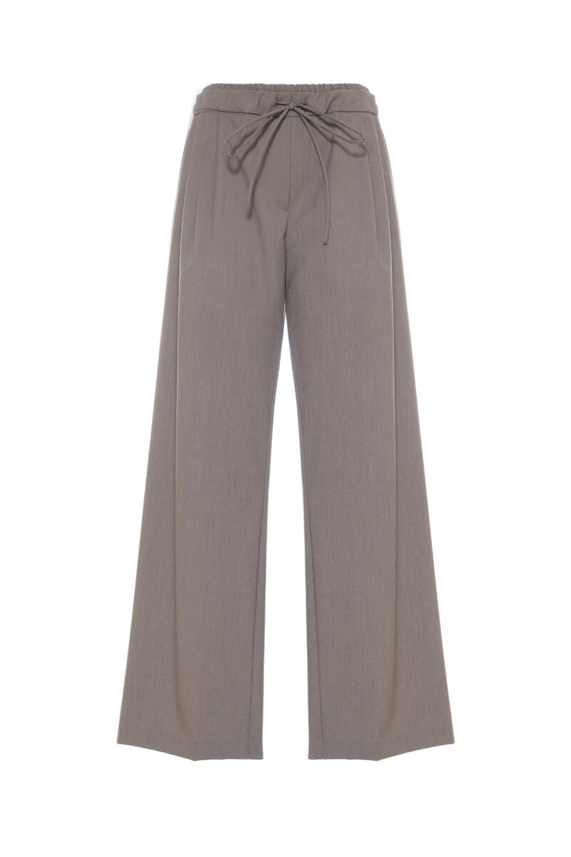 PANTALONI CON COULISSE MISTO LANA - immagine 3
