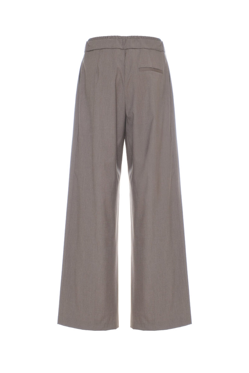 PANTALONI CON COULISSE MISTO LANA - immagine 4