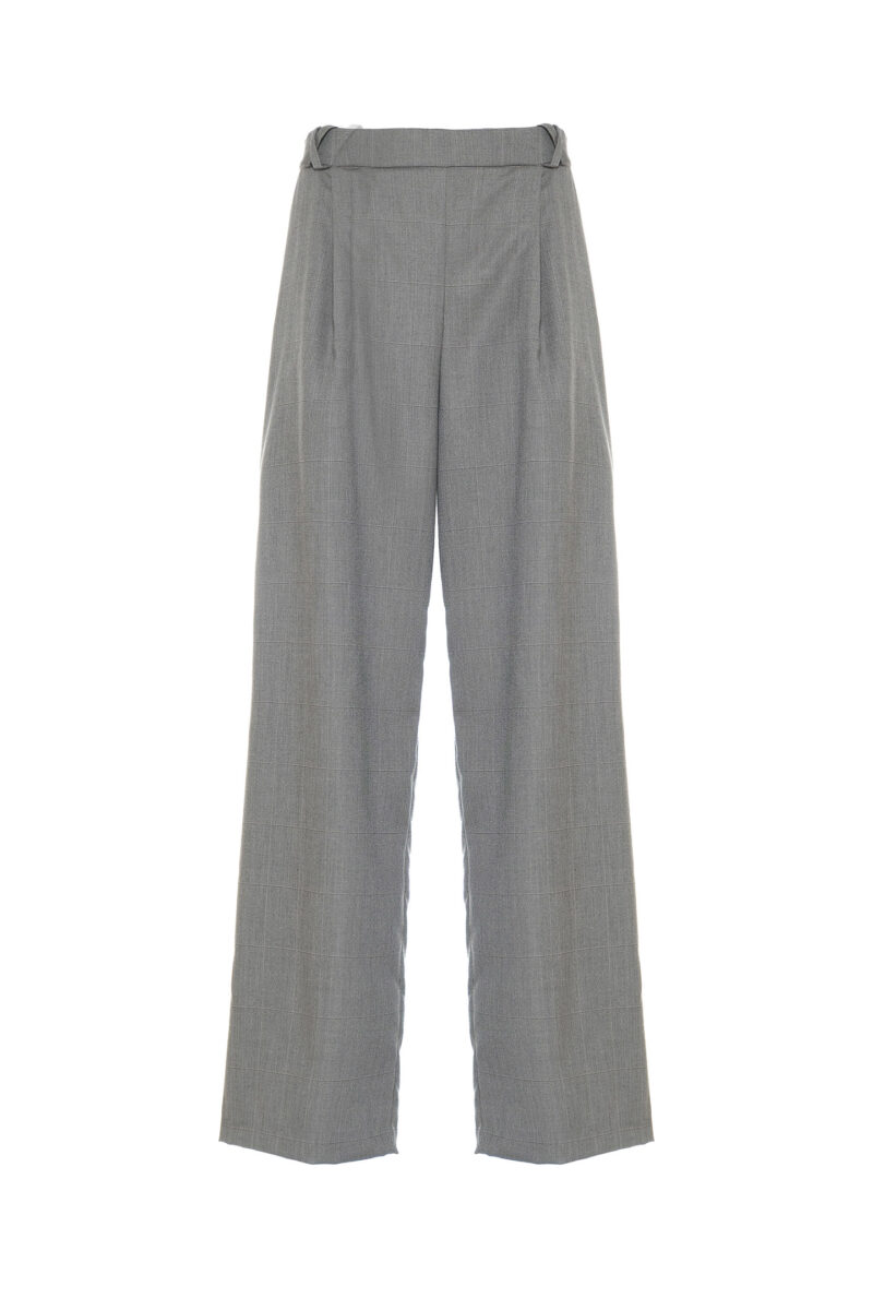 PANTALONI AMPI IN PRINCIPE DI GALLES - immagine 5