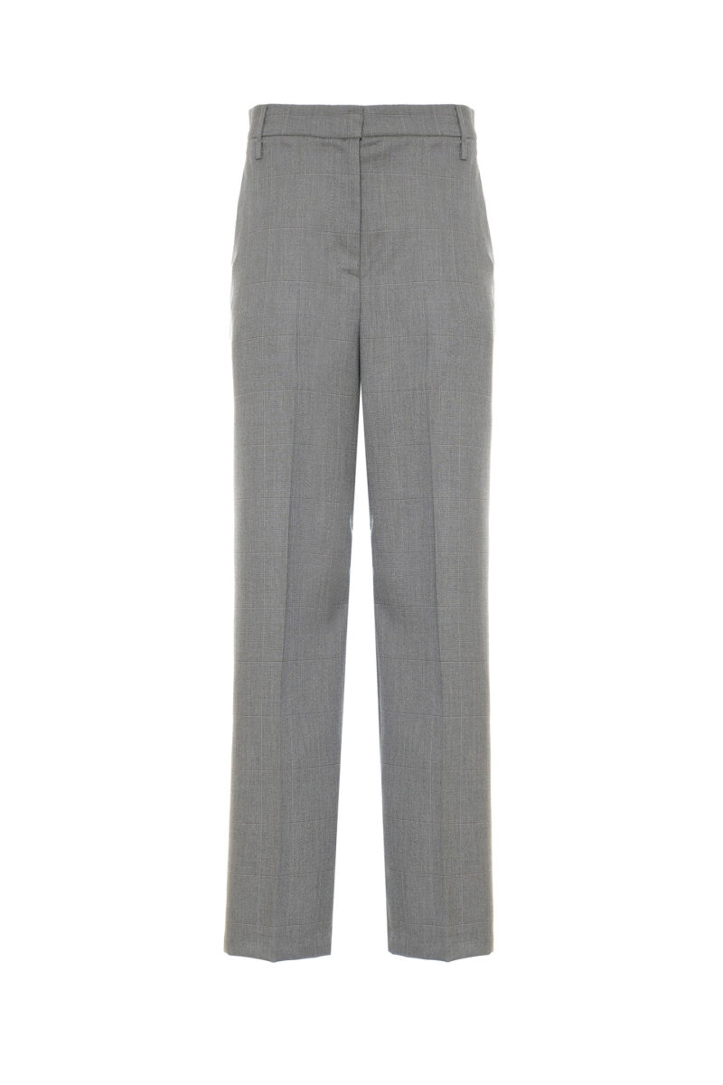 PANTALONI REGULAR IN PRINCIPE DI GALLES - immagine 5