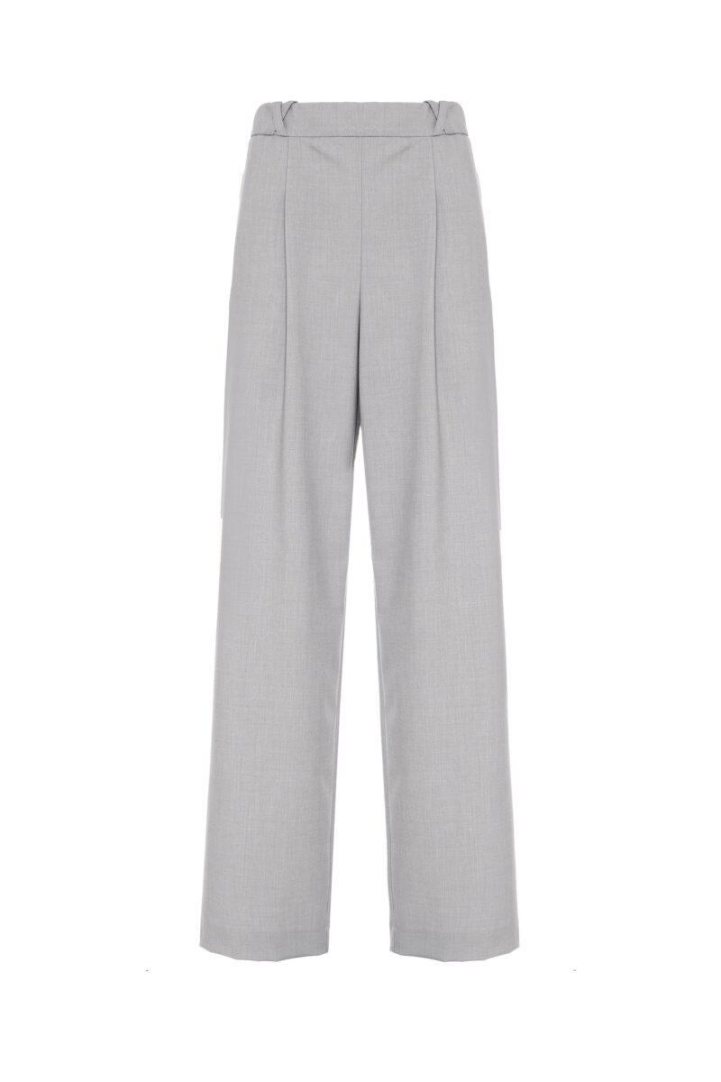 PANTALONI AMPI IN TESSUTO BOY - immagine 5
