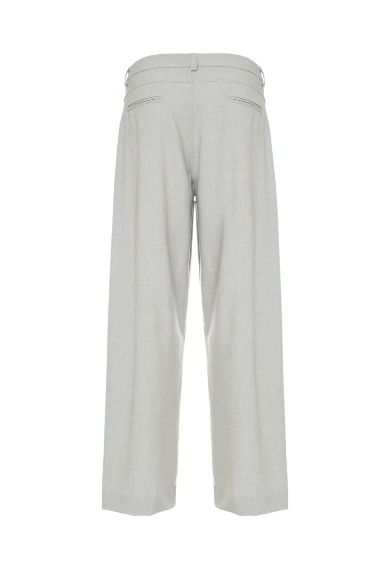 STRAIGHT-LEG TROUSERS IN BOY FABRIC - Image 7