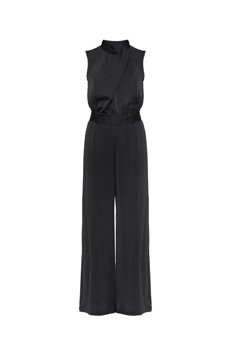 SATIN PALAZZO JUMPSUIT - Image 5