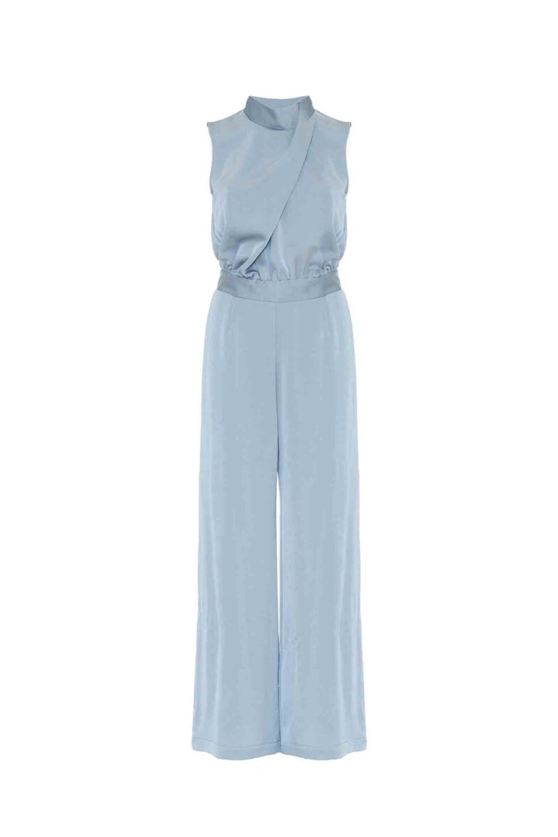 SATIN PALAZZO JUMPSUIT