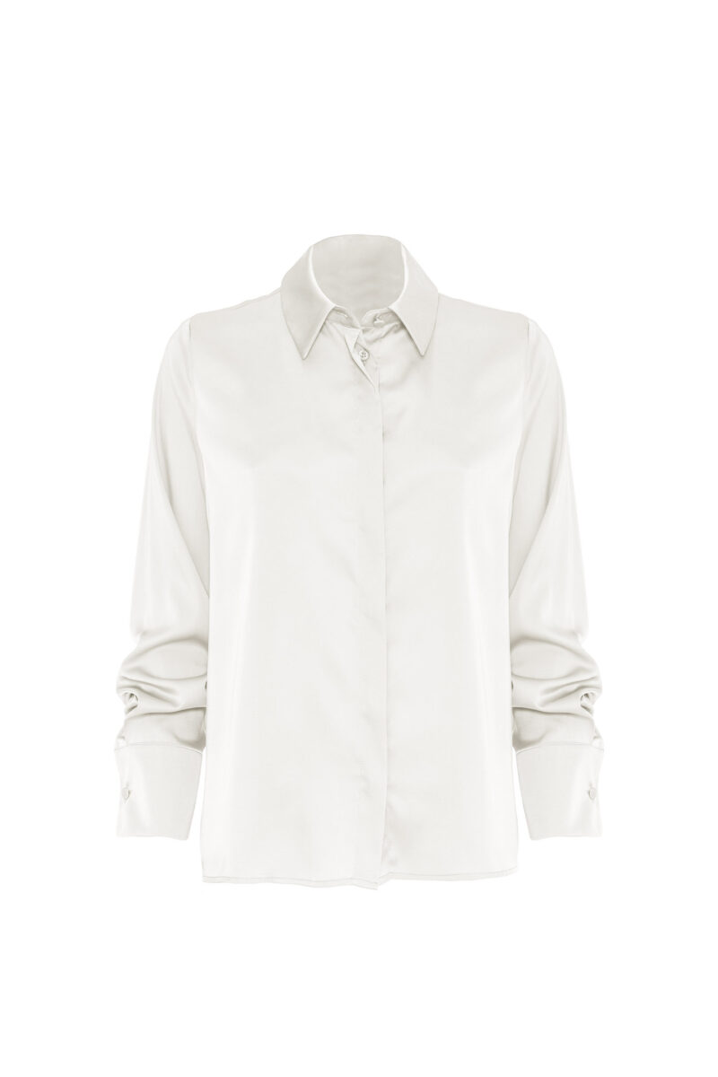 CAMICIA CLASSICA IN RASO - immagine 3