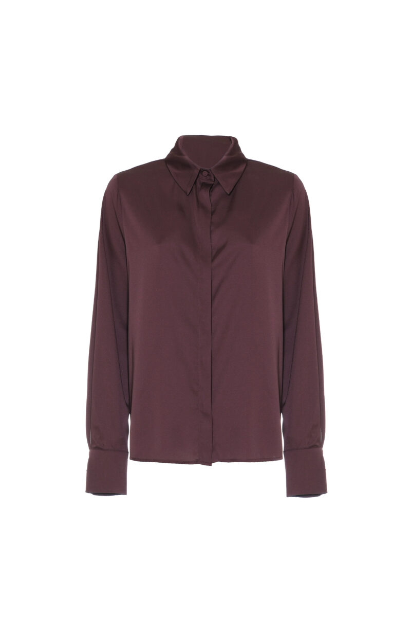 CAMICIA CLASSICA IN RASO
