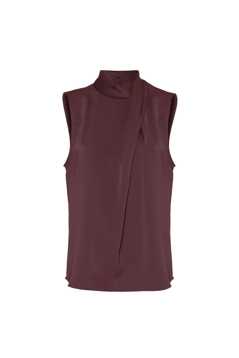 SATIN CREPE TOP - Image 4