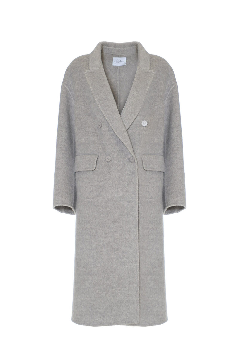 CAPPOTTO MIDI SPINATO