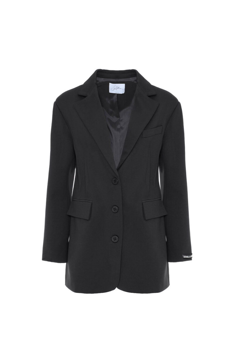 SLIM JACKET WITH REVERSE DART MILAN STITCH - Image 6