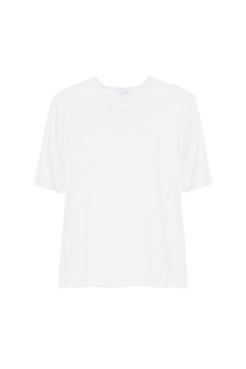 T-SHIRT BOXY IN COTONE - immagine 3