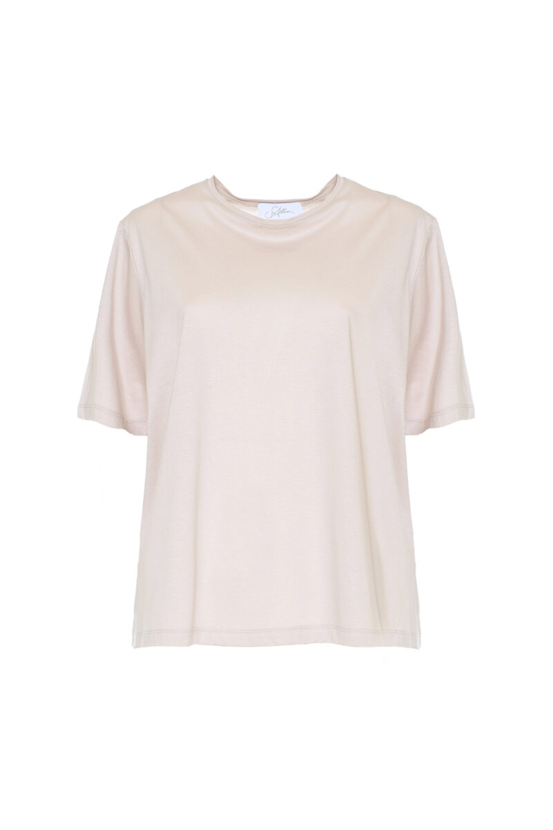 T-SHIRT BOXY IN COTONE