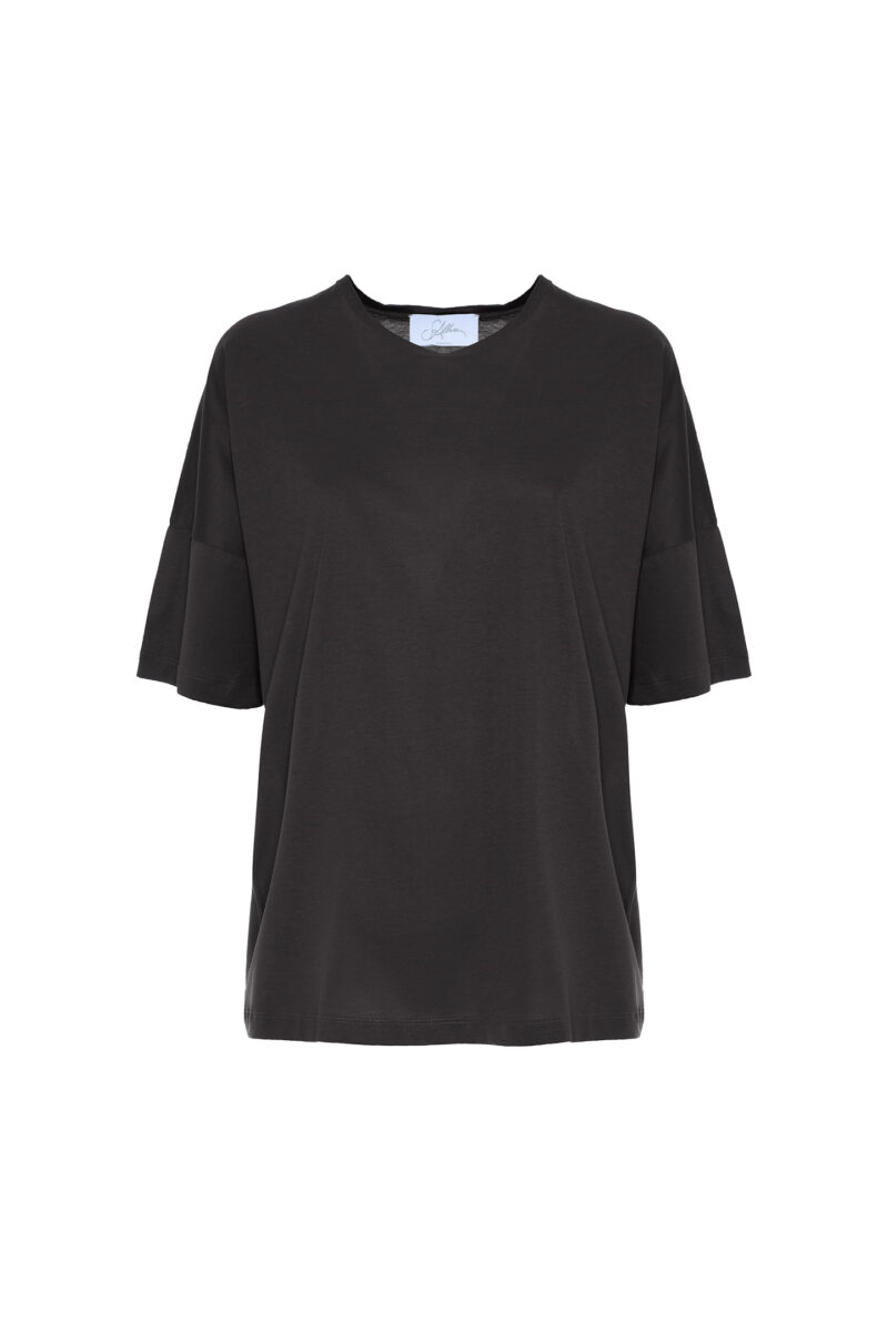 T-SHIRT OVER IN COTONE - immagine 4