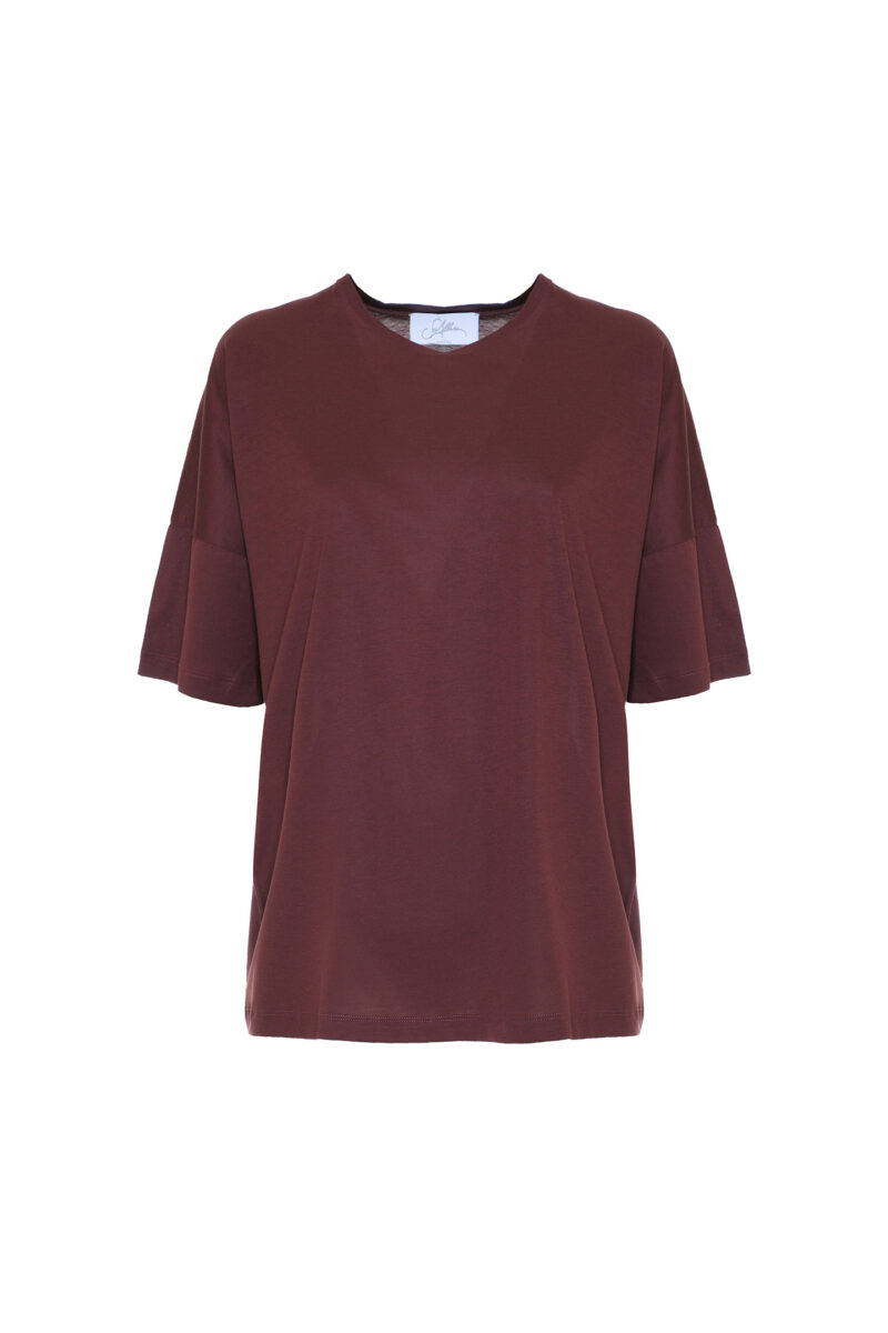 T-SHIRT OVER IN COTONE
