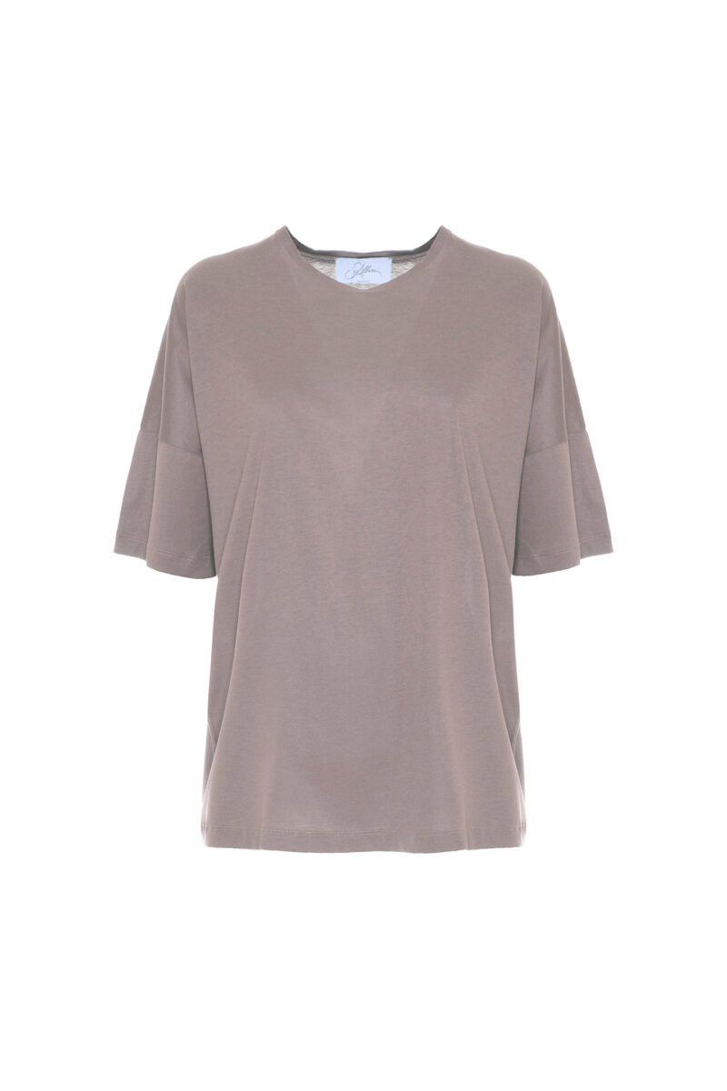 T-SHIRT OVER IN COTONE - immagine 3