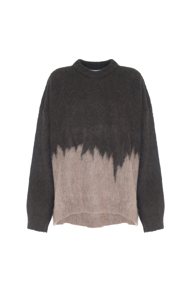 PULLOVER EFFETTO DÉGRADÉ