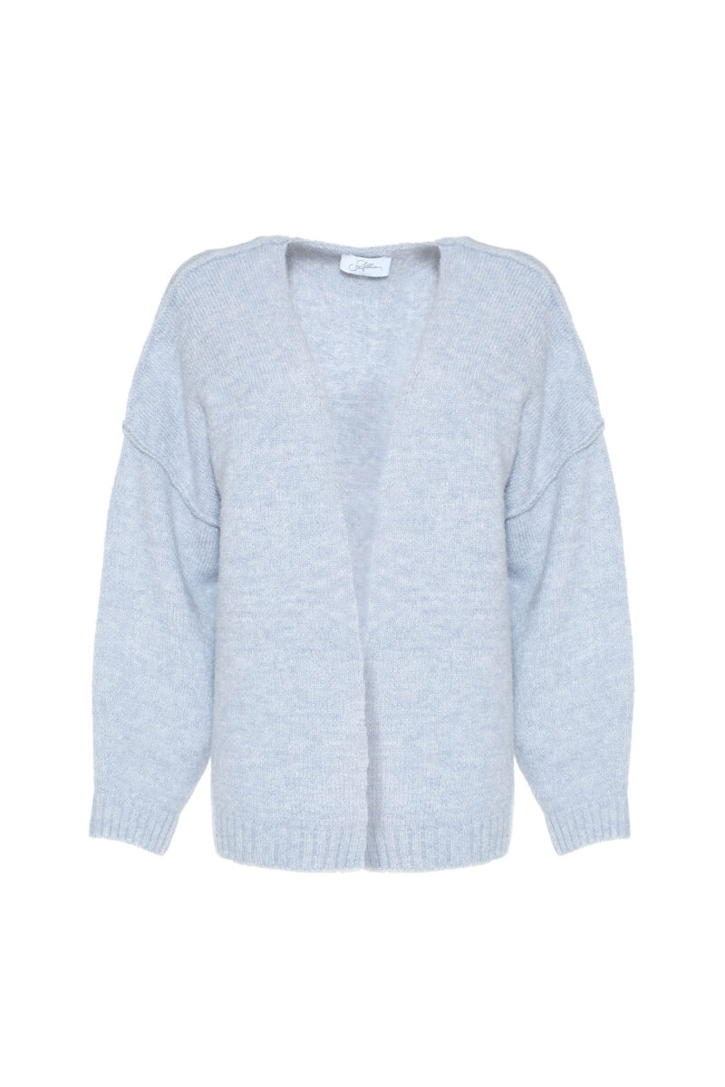 BOXY CARDIGAN IN WOOL BLEND