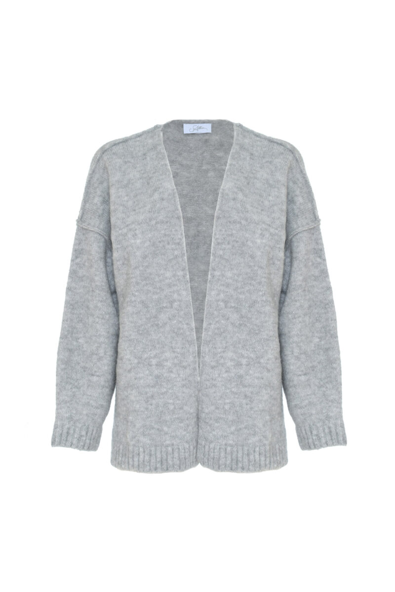 BOXY CARDIGAN IN WOOL BLEND - Image 5