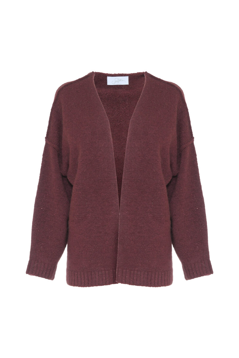 BOXY CARDIGAN IN WOOL BLEND - Image 6
