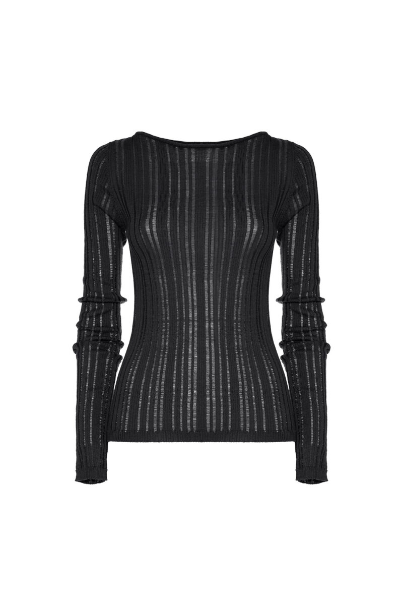 RIBBED WOOL SWEATER - Image 4