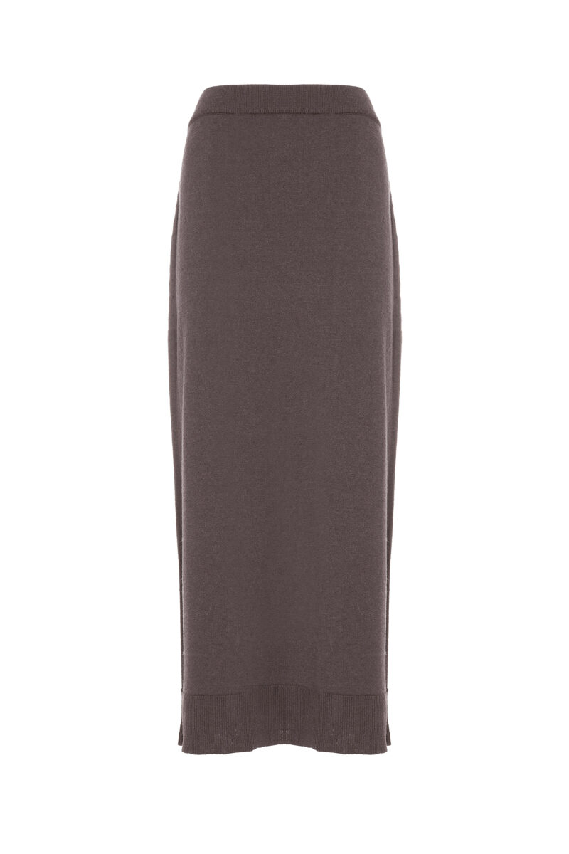 LONG KNITTED SKIRT - Image 7