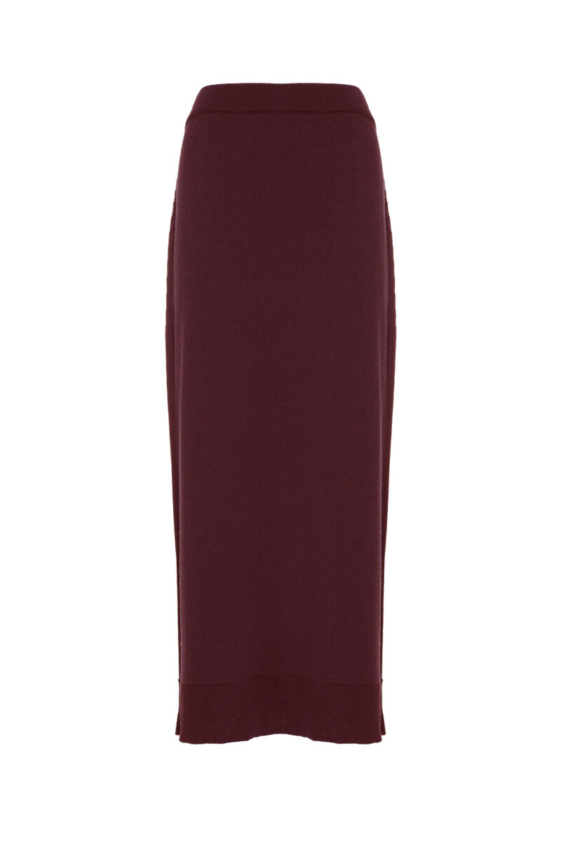 LONG KNITTED SKIRT - Image 8