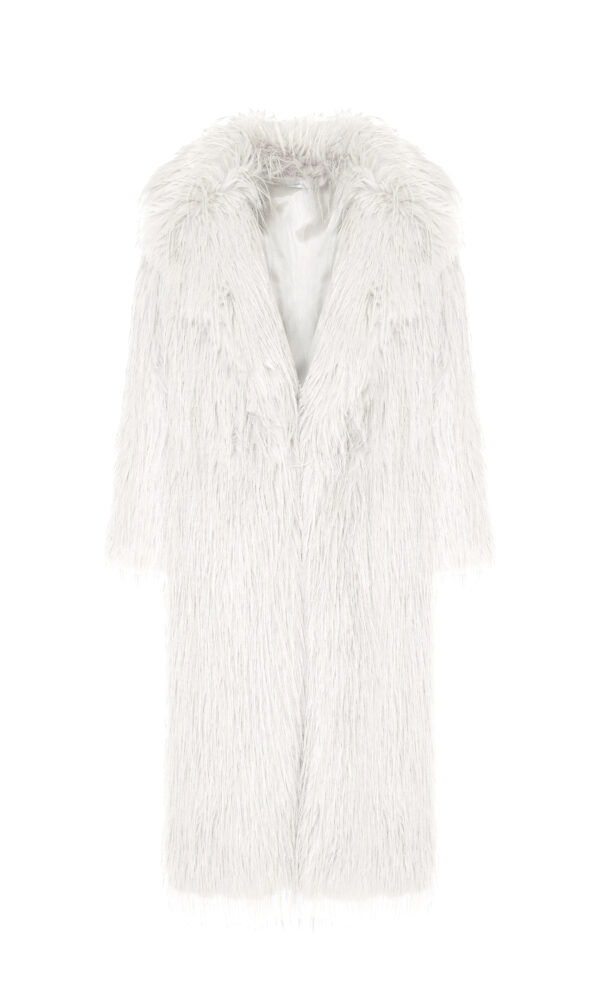 LONG FAKE FUR JACKET